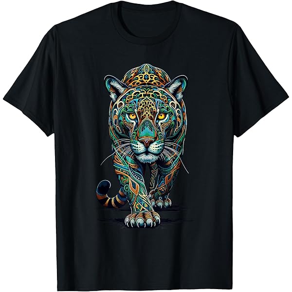 Amazon.com: Jaguar Big Cat Lover Print Graphic Design Men